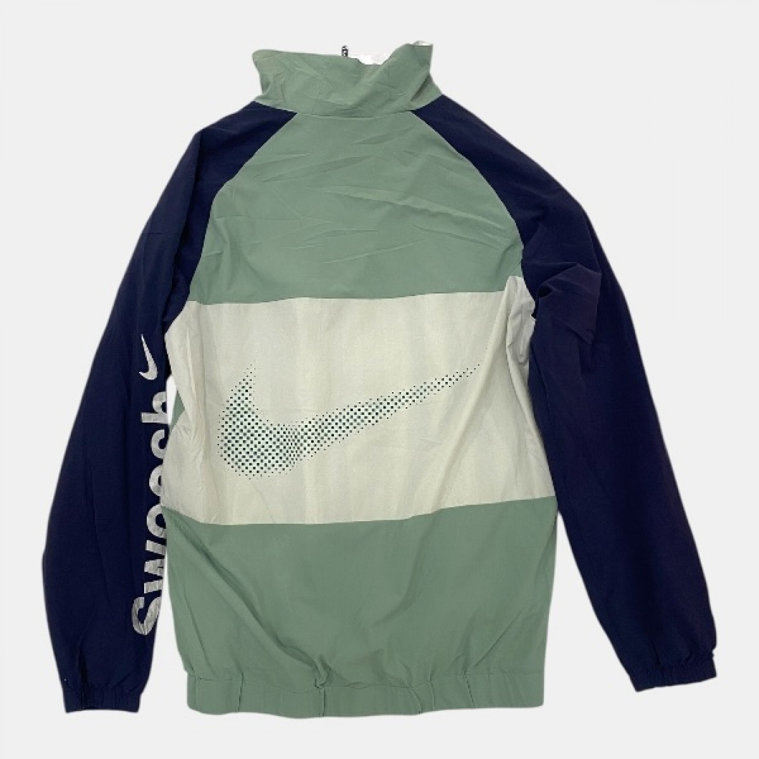 Nike Sportswear Swoosh Colorblock Τζάκετ Πράσινο Μπλε /pre owned